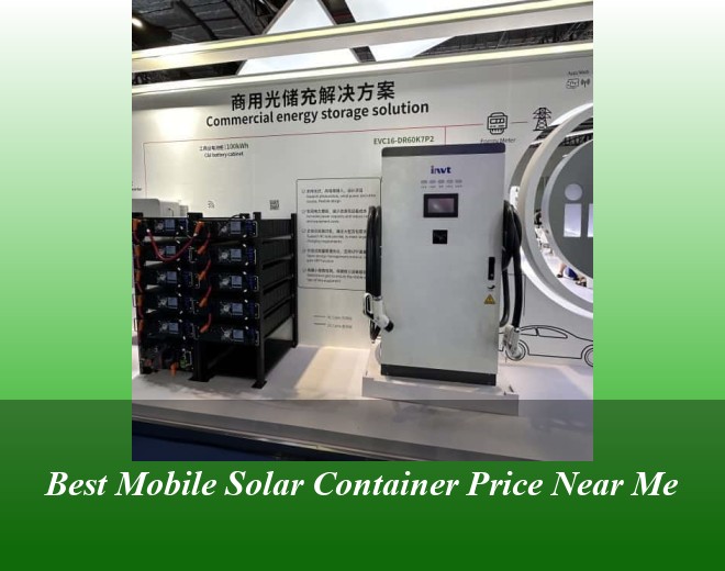 Best Mobile Solar Container Price Near Me